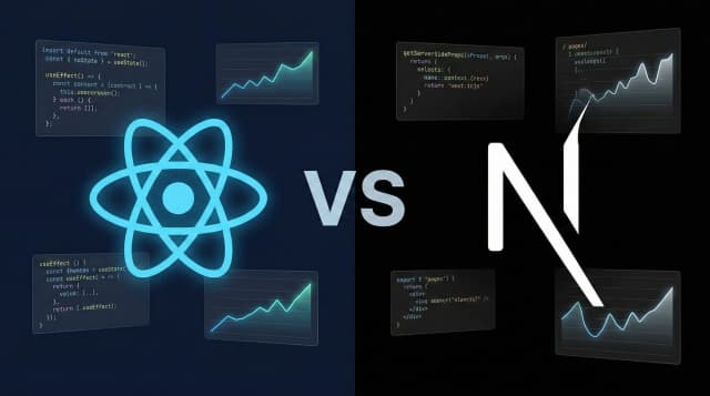 React mı Next.js mi: Hangisini Seçmelisiniz?